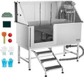 VEVOR Stainless Steel Dog Washing Station, Professional 62 inch Pet Grooming by VEVOR