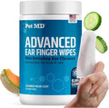 Pet MD Advanced Ear Finger Wipes by PetMD