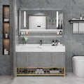 Modern 60IN Bathroom Vanity by Genpai