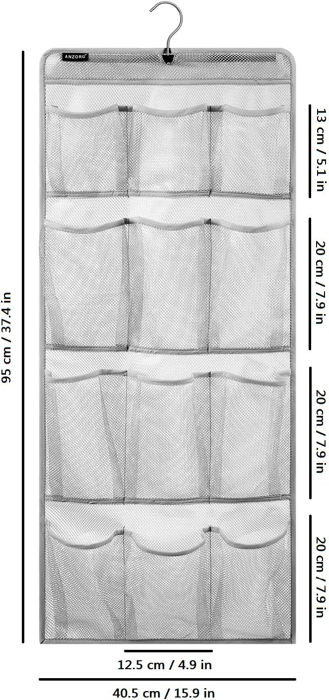 Mesh Shower Organizer Hanging Caddy Quick Dry Bathroom Storage - Image 8