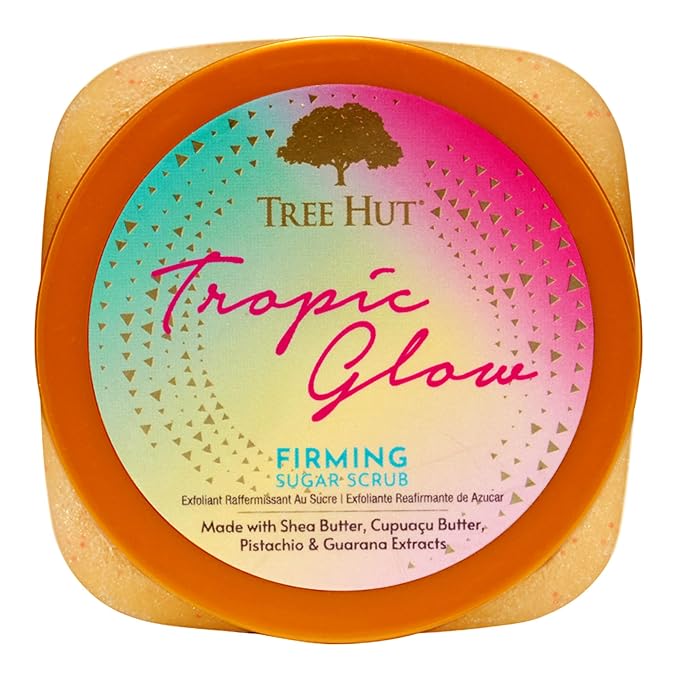 Tree Hut Tropic Glow Shea Sugar Scrub, Exfoliating & Hydrating Body Scrub - Image 2