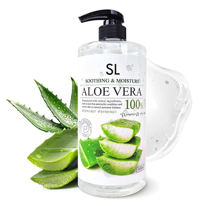 CUTIE MANGO Aloe Vera Soothing Gel 1000ml | Quick Hydration & Moisturizing | by CUTIEMANGO