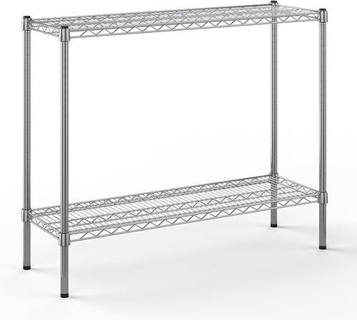 14" Deep x 42" Wide x 34" Height Wire Shelving Kit | 2-Tier | NSF Commercial by Regal+Altair