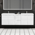 60 inch Floating Bathroom Vanity by Runave