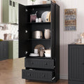 65" H Pantry Cabinet, Small Pantry by Furnify