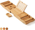 XcE Bamboo Bathtub Caddy Tray by XCE