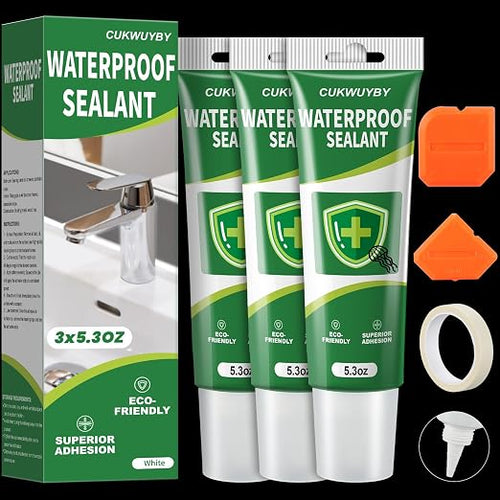15.9 Oz Silicone Caulk Squeeze Tube Waterproof Silicone Sealant by Unknown