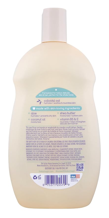 Baby Magic Soothing Hair & Body Wash | Soothes and Cleanses Baby's Delicate - Image 2
