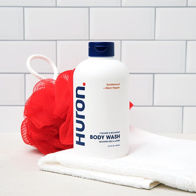 Huron Men’s Moisturizing Body Wash – Crisp & Invigorating Scent of Citrus - Image 7