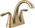 Delta Arvo Centerset Bathroom Faucet, Champagne Bronze 2-Handle Bathroom Faucet by DeltaFaucet