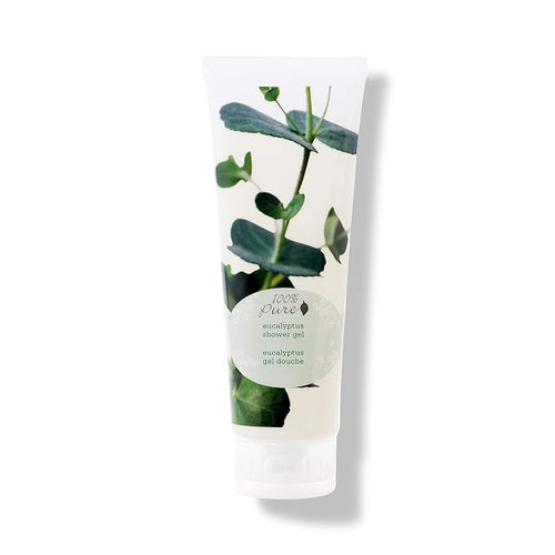 100% PURE Eucalyptus Shower Gel Natural Foaming & Hydrating Body Wash by 100Pure