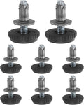 uxcell 1/4"-20 Thread Furniture Feet Levelers, 8Set 25.6mm L Adjustable by uxcell