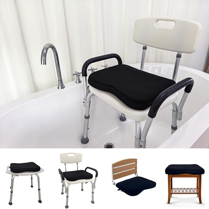 Esme L&H Shower Seat Cushion, Sauna Cushion - Image 5