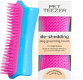 Pet Teezer De-Shedding Dog Brush by Tangle Teezer, Dog Grooming Tool by PetTeezer