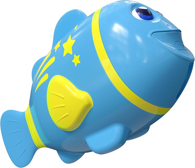 Rechargeable Swimming Fish Toy, Light up Bath Toys by BaldrInc