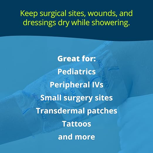 TIDI 50010-PKG AquaGuard Sheet – 7” x 7” – – Shower Protection Sheet – - Image 4