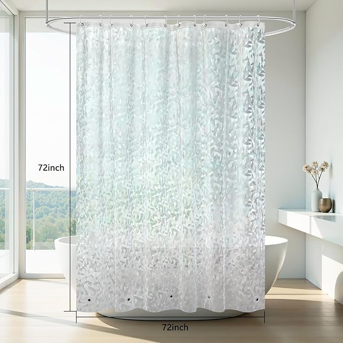 AooHome 72x72 Shower Curtain Liner - Image 8