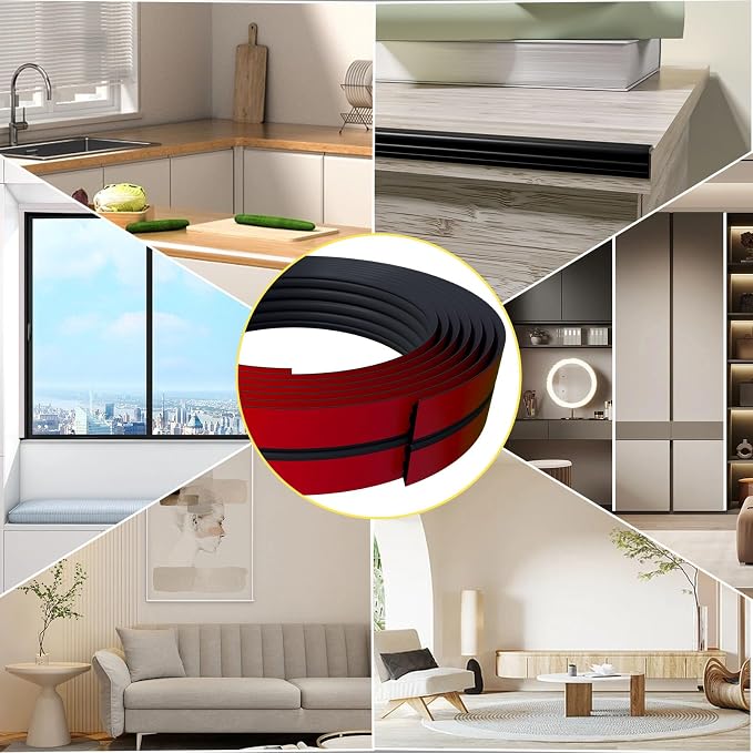 10FT Flexible Wall Corner Protector Moulding Trim, Peel and Stick Inside & - Image 5