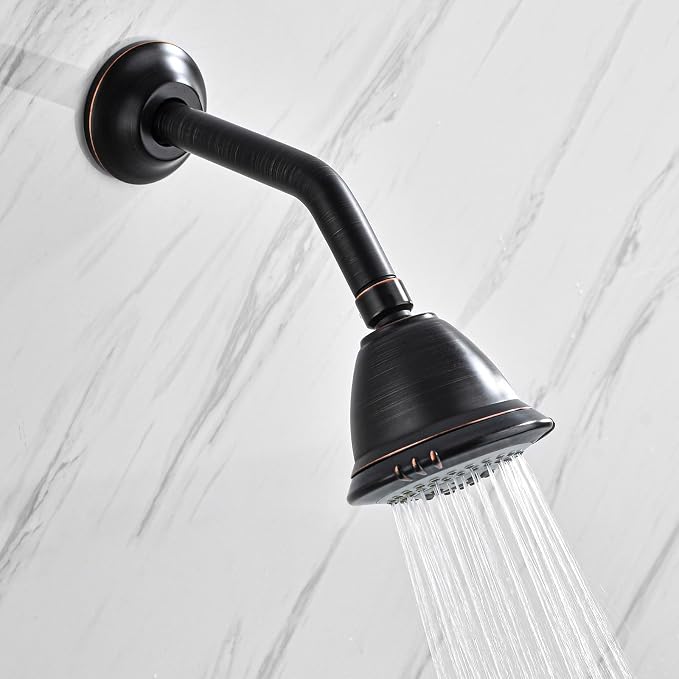 BESTILL Wall Mounted 8 Inch Shower Head Arm, Shower Arm and Flange Included - Image 2