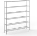 14" Deep x 72" Wide x 86" Height Wire Shelving Kit | 6-Tier | NSF Commercial by Regal+Altair