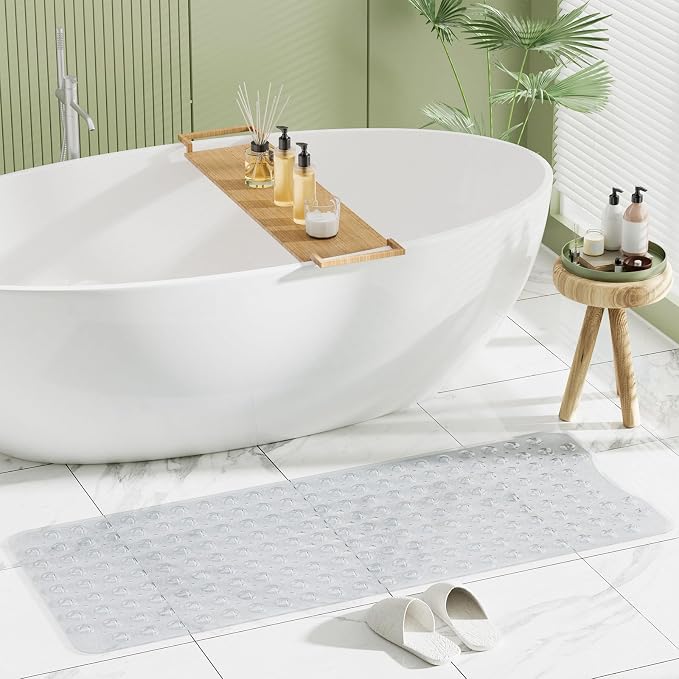 AmazerBath Shower Mat Non Slip 40 x 16 Inches, Shower Stall Mats - Image 7