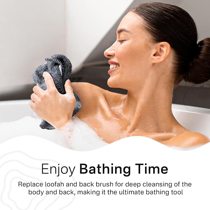 Yiclick Exfoliating Body Scrubber, Back Scrubber - Image 7