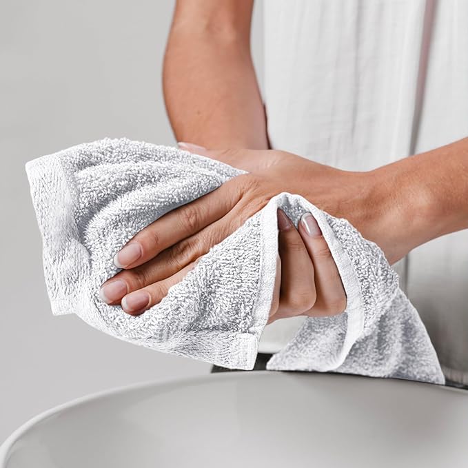 Hand Towels White Economy Towels Salon Towels - Image 6