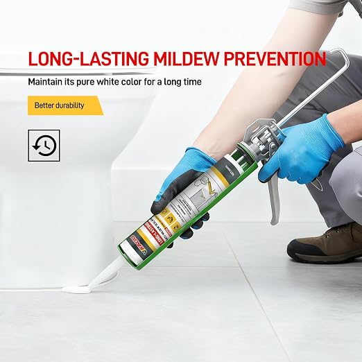 VGS 798 Professional Silicone Sealant Caulk 10.15 Oz Cartridge, 4 Pack - Image 4