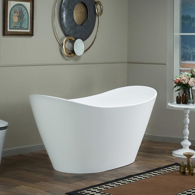 WOODBRIDGE 59 in. x 29.13 in. Stone Resin Luxury Contemporary Solid Surface - Image 3