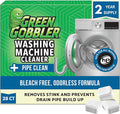 Green Gobbler Premium Washing Machine Cleaner & Deodorizer Tablets by GreenGobbler