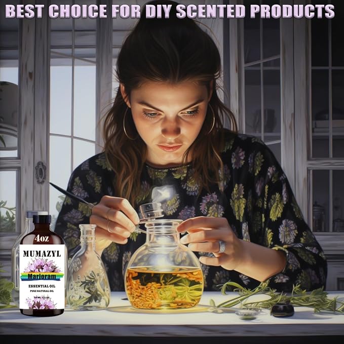 Marjoram Essential Oil, Marjoram Oil 4 Fl Oz 120ML - Image 6