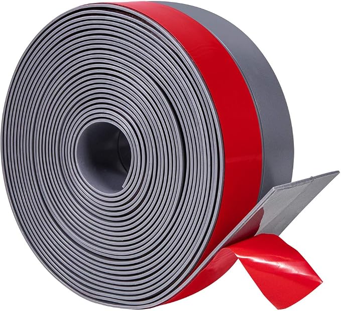 TORRAMI Silicone Weather Stripping 1 inch Width 20 Feet Length, Seal by TORRAMI
