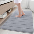 Buganda Memory Foam Bath Mat, Ultra Soft and Non-Slip Bathroom Rugs, Water by Buganda