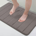 Buganda Memory Foam Bath Mat, Ultra Soft and Non-Slip Bathroom Rugs, Water by Buganda
