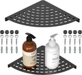 2 Pack Corner Shower Shelves 304 Stainless Steel Shower Corner Shelf Matte by Unknown