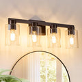 4-Light Bathroom Light Fixtures Modern Oil Rubbed Bronze Vanity Lights by Unknown