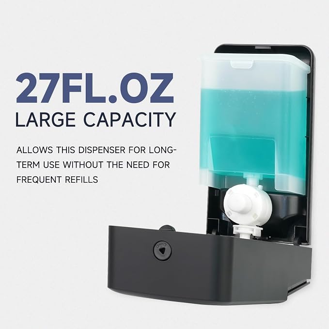 AIKE Wall Mount Liquid Soap Dispenser - Image 3