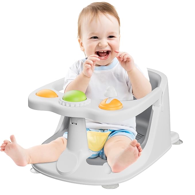 Baby Bath Seat for Babies 6 Months & Up, Bath Seats for Babies Sitting Up - Image 7
