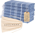 SOULMARK 100% Cotton Turkish Beach Towel by SOULMARK