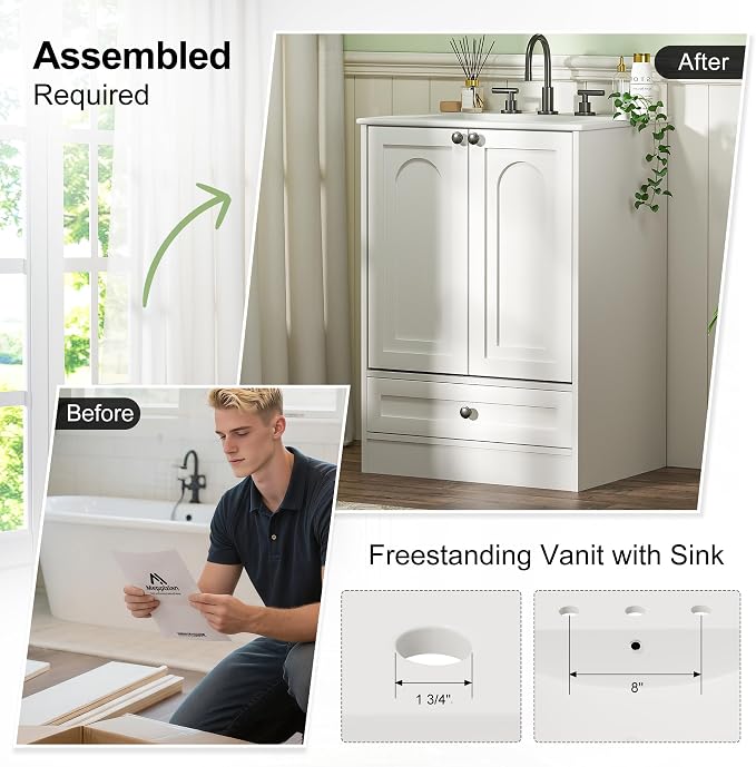 Freestanding Bathroom Vanity - Image 6