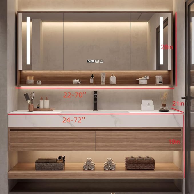 48'' Wood Bathroom Vanity Set - Image 2