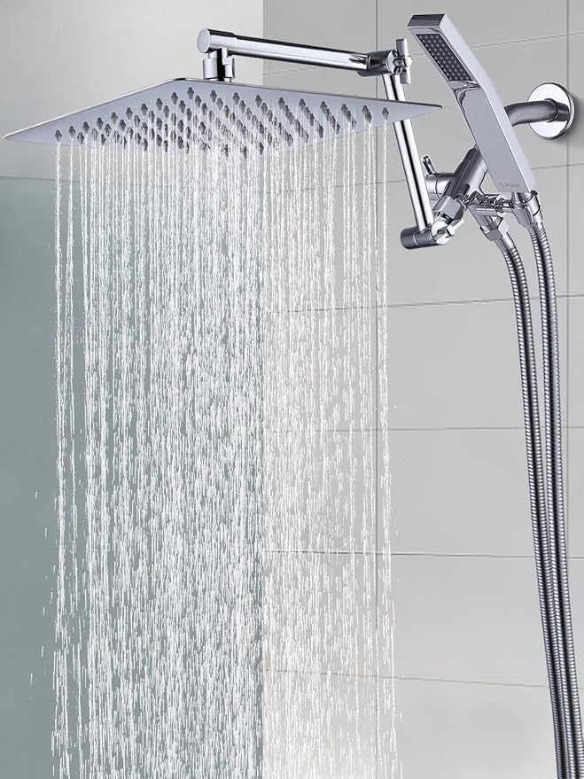 G-Promise All Metal 12 Inches Rainfall Shower Head - Image 2