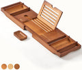 XcE Bamboo Bathtub Caddy Tray by XCE