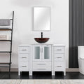 eclife 48" Modern Bathroom Vanity Sink Combo Freestanding Cabinet by eclife