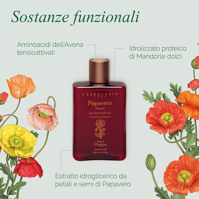 L'Erbolario Shower Gel – Antioxidant and Moisturizing Body Wash – Toning Body - Image 2