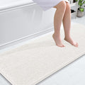 OLANLY Bathroom Rugs 59x24, Extra Soft Absorbent Chenille Bath Rugs, Rubber by OLANLY