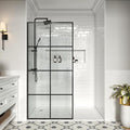 34" W x 72" H Shower Screen, Glass Shower Panel by McocodBathroomProducts