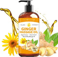 Ginger Oil Massage Oil for Massage Therapy, Ginger Oil Lymphatic Drainage by CLOTHES+OF+SKIN