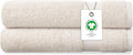 Delara Organic Cotton Luxuriously Plush Hand Towel Pack of 2 | GOTS & OEKO-TEX by Delara