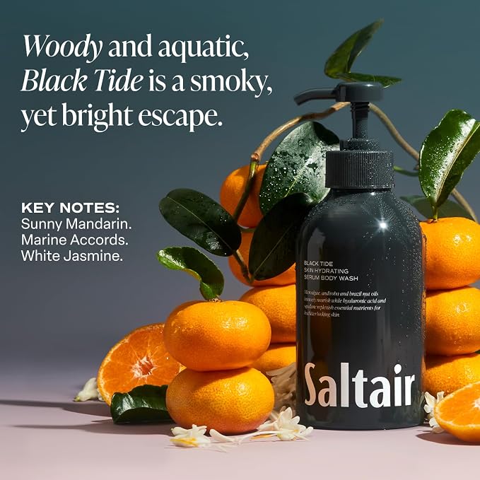 Saltair Body Wash, For Him Scents 2-Pack. Moisturizing Body Cleanser - Image 5